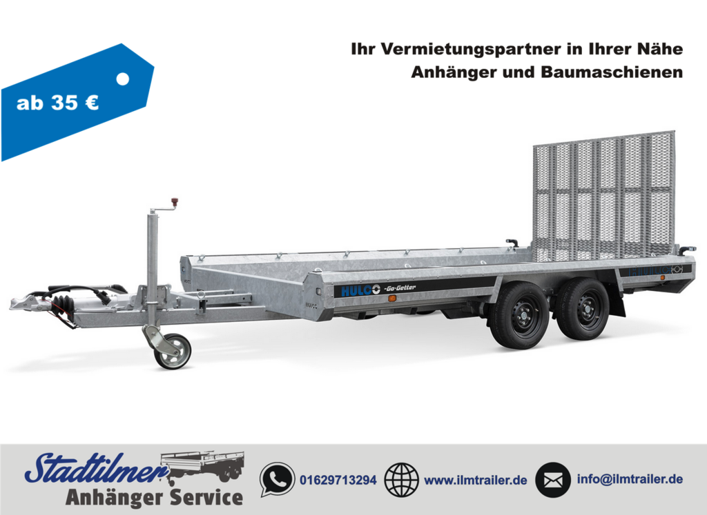 Trailer Hulco Terrax-2 3500 Go-Getter mieten in Stadtilm bei Ilmtrailer